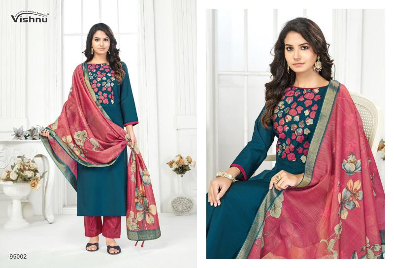 Vishnu kajal dress materials wholesalers in bangalore